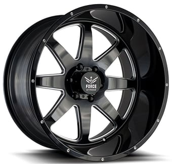 Force Off-Road F06 Gloss Black Milled