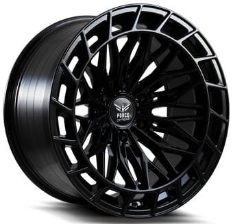 20x10 force off-road f56 gloss black 6x139.7/5.5 -24mm - image