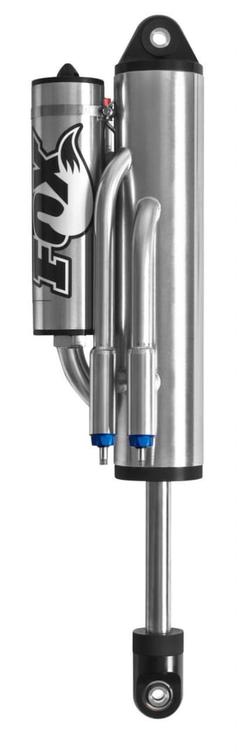 fox 4.4 factory series 16in p/b res. 4-tube bypass (2 comp/2 reb) shock 1-1/4in. (cust. valv) - blk 981-02-388-1 - image