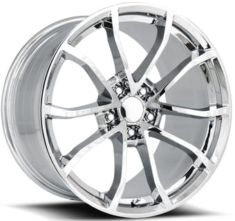 Factory Reproductions Replica Corvette C6 Cup FR25F Replica Wheel Chrome
