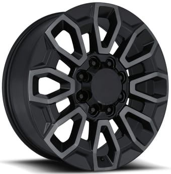 Factory Reproductions Replica Chevrolet High Country 2500 FR277 Replica Wheel Satin Black w/ Tint