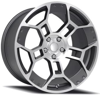 Factory Reproductions Replica Ford Mustang GT-D FR701F Replica Wheel Satin Gunmetal Machined