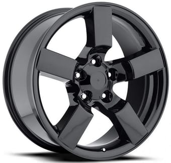 Factory Reproductions Replica Ford Lighting FR50 Replica Wheel Gloss Black