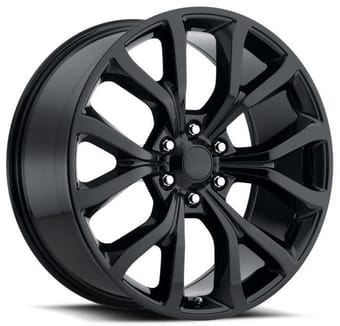 Factory Reproductions Replica Ford Expedition Platinum FR52 Replica Wheels Gloss Black