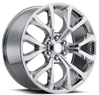 Factory Reproductions Replica Ford Expedition Platinum FR52 Replica Wheels Chrome