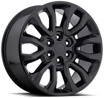Factory Reproductions Replica Ford Raptor FR53 Replica Wheels Gloss Black