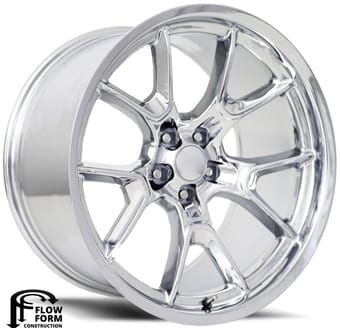 Factory Reproductions Replica Dodge Anniversary FR66F Replica Wheel Chrome FR66F