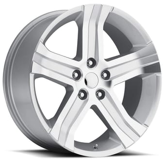 Factory Reproductions Replica Dodge Ram RT FR69 Replica Wheel Silver Machined Face