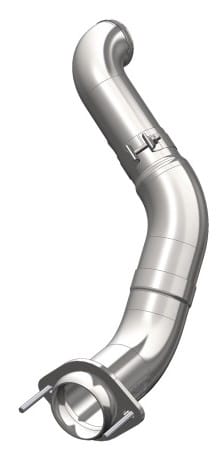mbrp 11-14 ford 6.7l powerstroke 4in turbo down-pipe t409 aluminized fs9ca459 - image