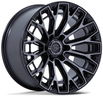 Fuel Off-Road FC882 Trax Gloss Black Machined Dark Tinted