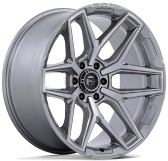 22x9.5 fuel off-road flux platinum (6-lug) fc854 6x5.5/139.7 20mm - image