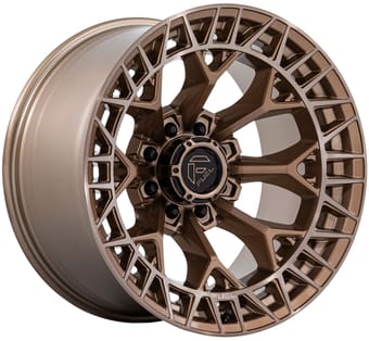 20x9 fuel off-road charger platinum bronze (8-lug) fc873 (* may require trimming) 8x170 1mm - image
