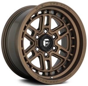 17x9 fuel off-road nitro 6 matte bronze d669 6x5.5/139.7 1mm - image