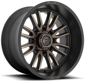 Fuel Off-Road D762 Clash 8 Matte Black w/ Double Dark Tint