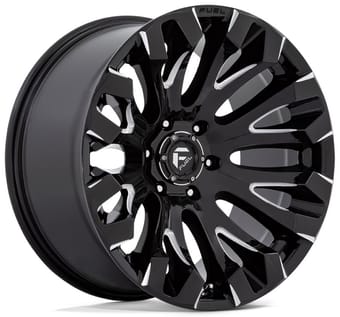 Fuel Off-Road D828 Quake Gloss Black Milled