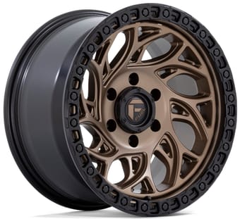Fuel Off-Road D841 Runner OR Bronze w/ Black Ring