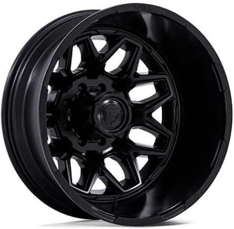 22x8.25 fuel off-road flux blackout dually rear d871 8x210 -227mm 154.3 c.b. - image