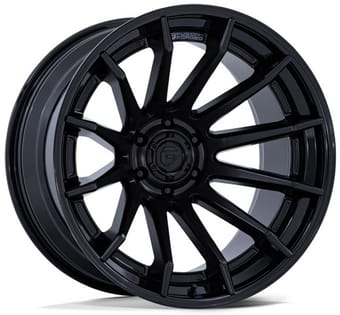 Fuel Off-Road FC403 Burn Matte Black w/ Gloss Black Lip