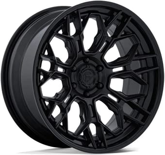20x10 fuel off-road hive matte black w/ gloss black lip fc409 6x135 -18mm - image