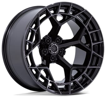 20x10 fuel off-road charger gloss black brushed dark tint (5-lug) fc873 5x5/127 -18mm - image