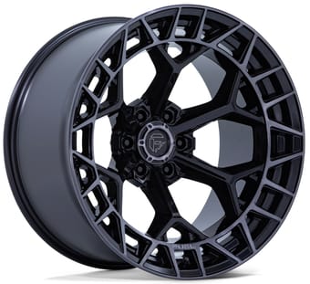 Fuel Off-Road FC873 Charger (6-Lug) Gloss Black Brushed Dark Tint