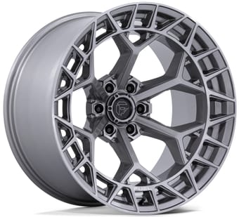 17x9 fuel off-road charger platinum (5-lug) fc873 5x5/127 -12mm - image