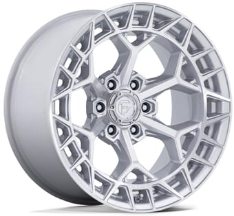 Fuel Off-Road FC873 Charger (6-Lug) Gloss Silver Machined