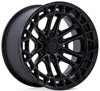Fuel Off-Road FC874 Celsius Matte Black w/ Gloss Black Lip