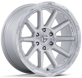 Fuel Off-Road FC887 Circuit Gloss Silver Machined