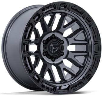 Fuel Off-Road FC890 Rail Gloss Gunmetal w/ Gloss Black Lip