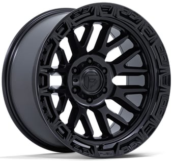Fuel Off-Road FC890 Rail Matte Black w/ Gloss Black Lip