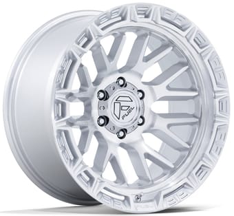 Fuel Off-Road FC890 Rail Gloss Silver Machined