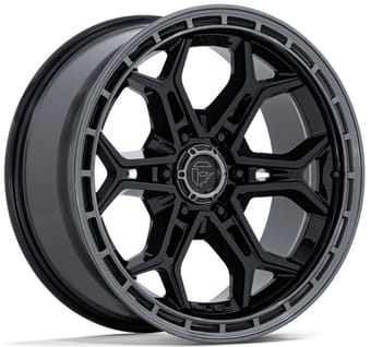 Fuel Off-Road FC896 Heathen Gloss Black w/ Gloss Gunmetal Lip