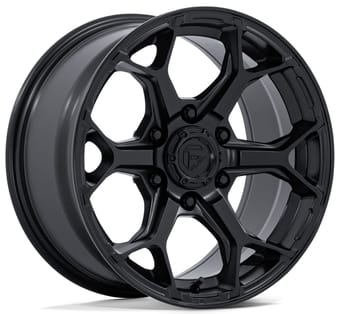 17x8.5 fuel off-road splicer blackout fc903 6x139.7/5.5 25mm - image