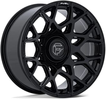 20x9 fuel off-road heist gloss black fc907 5x5/127 5x5.5/139.7 1mm - image