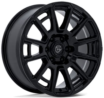 17x9 fuel off-road foxhound gloss black fc910 6x139.7/5.5 1mm - image