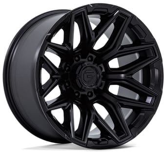 20x10 fuel off-road flux blackout (8-lug) fc854 8x6.5/165 -18mm - image