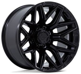 20x10 fuel off-road flux gloss black (8-lug) fc854 8x170 -18mm - image