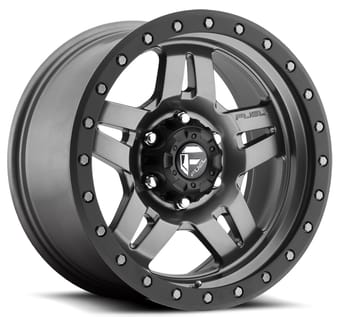 Fuel Off-Road D558 Anza Matte Anthracite w/ Black Ring