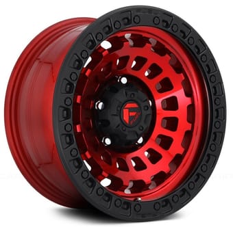 Fuel Off-Road D632 Zephyr Candy Red w/ Matte Black Ring