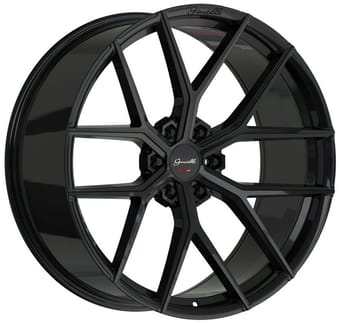 24x10 gianelle astra 6 gloss black 6x139.7/5.5 10mm - image
