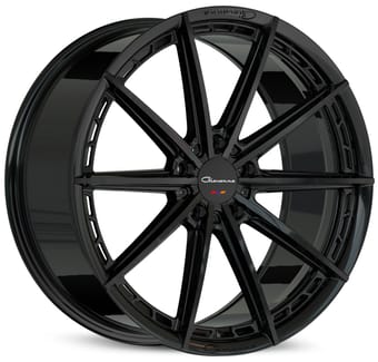 22x9 giovanna alesanna gloss black 5x112 27mm - image