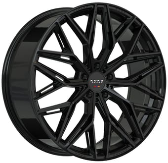 20x8.5 giovanna como gloss black 5x112 40mm - image