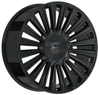 24x10 giovanna trento gloss black 5x127/5 | 5x130 10mm - image