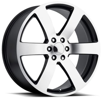 Factory Reproductions Replica Chevrolet Trailblazer SS - TBSS Replica Wheel Gloss Black Machined Face