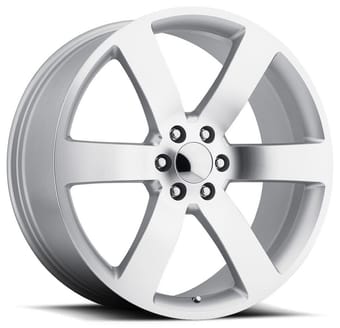 Factory Reproductions Replica Chevrolet Trailblazer SS - GM 1500 FR32 Replica Wheel Silver Machined Face