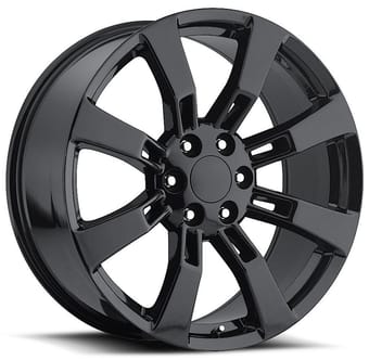 Factory Reproductions Replica Cadillac Denali Escalade FR40 Replica Wheel Gloss Black