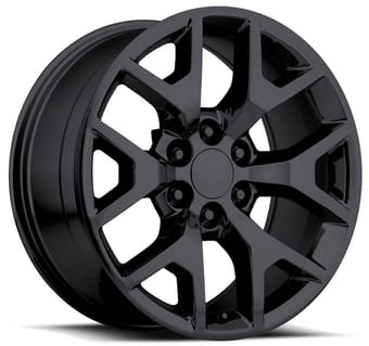 Factory Reproductions Replica GMC Sierra FR44 Replica Wheel Gloss Black