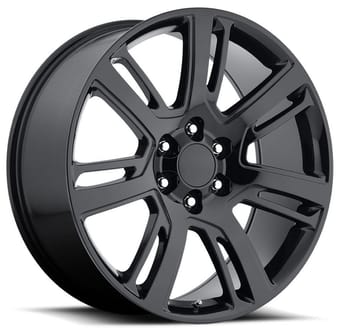 Factory Reproductions Replica Cadillac Escalade 2015 FR48 Replica Wheel Gloss Black