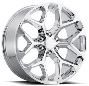 Factory Reproductions Replica Chevrolet Truck Snowflake Replica Wheel Chrome FR59